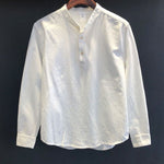 Men Regular Fit Linen Short Kurta