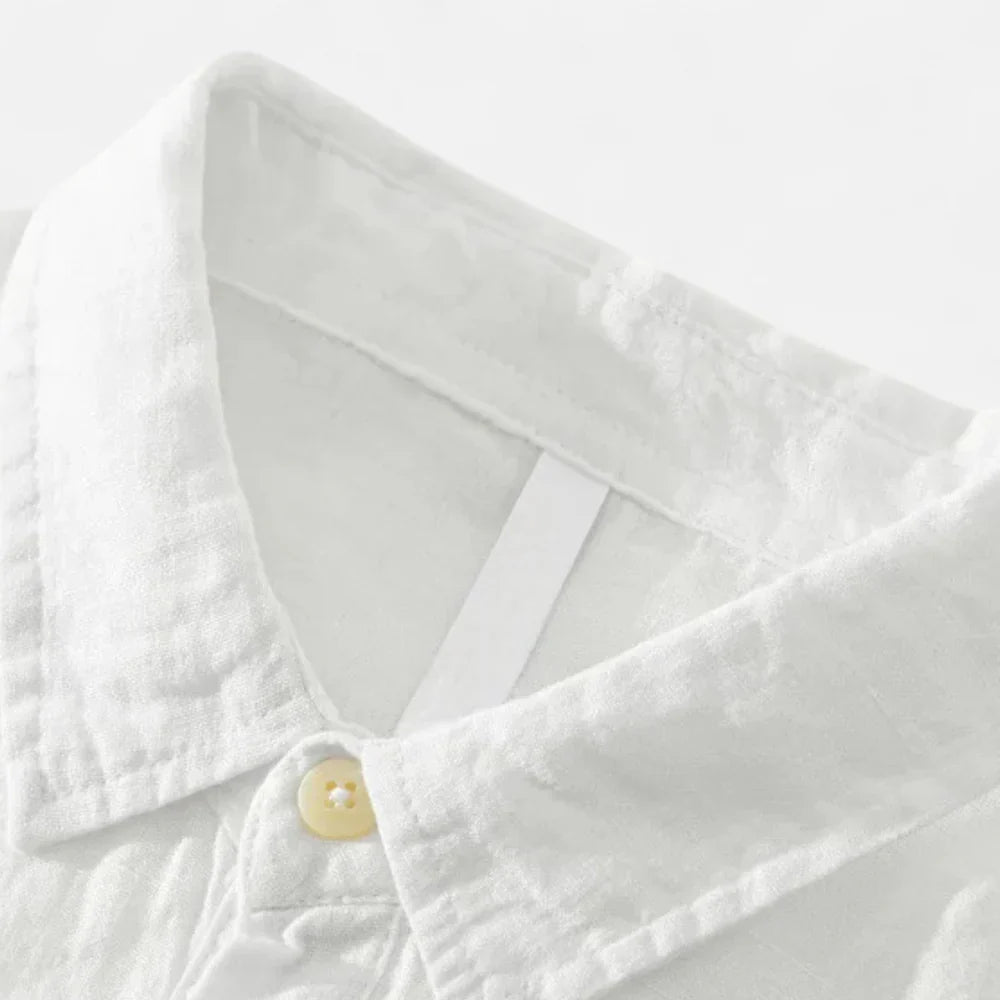 Linen Relaxed Fit Kurta Shirt