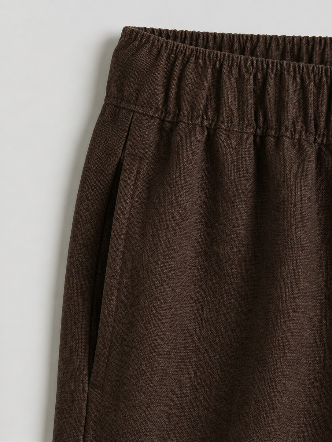 Linen Drawstring Unisex Shorts