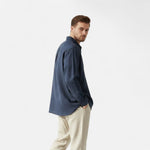 Linen Relaxed Stylish half-button Shirt