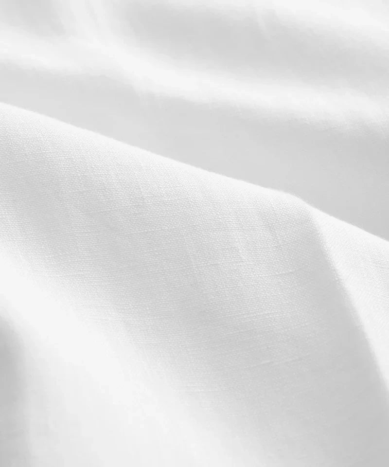 Elara Linen Pants White