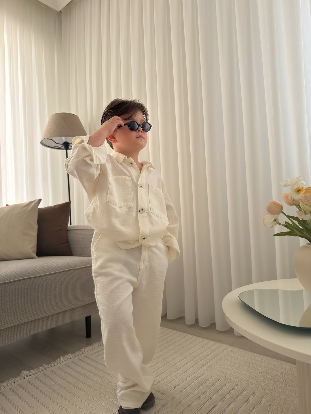 Little Riviera Linen Set