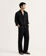 Men's Linen Top & Bottom Set