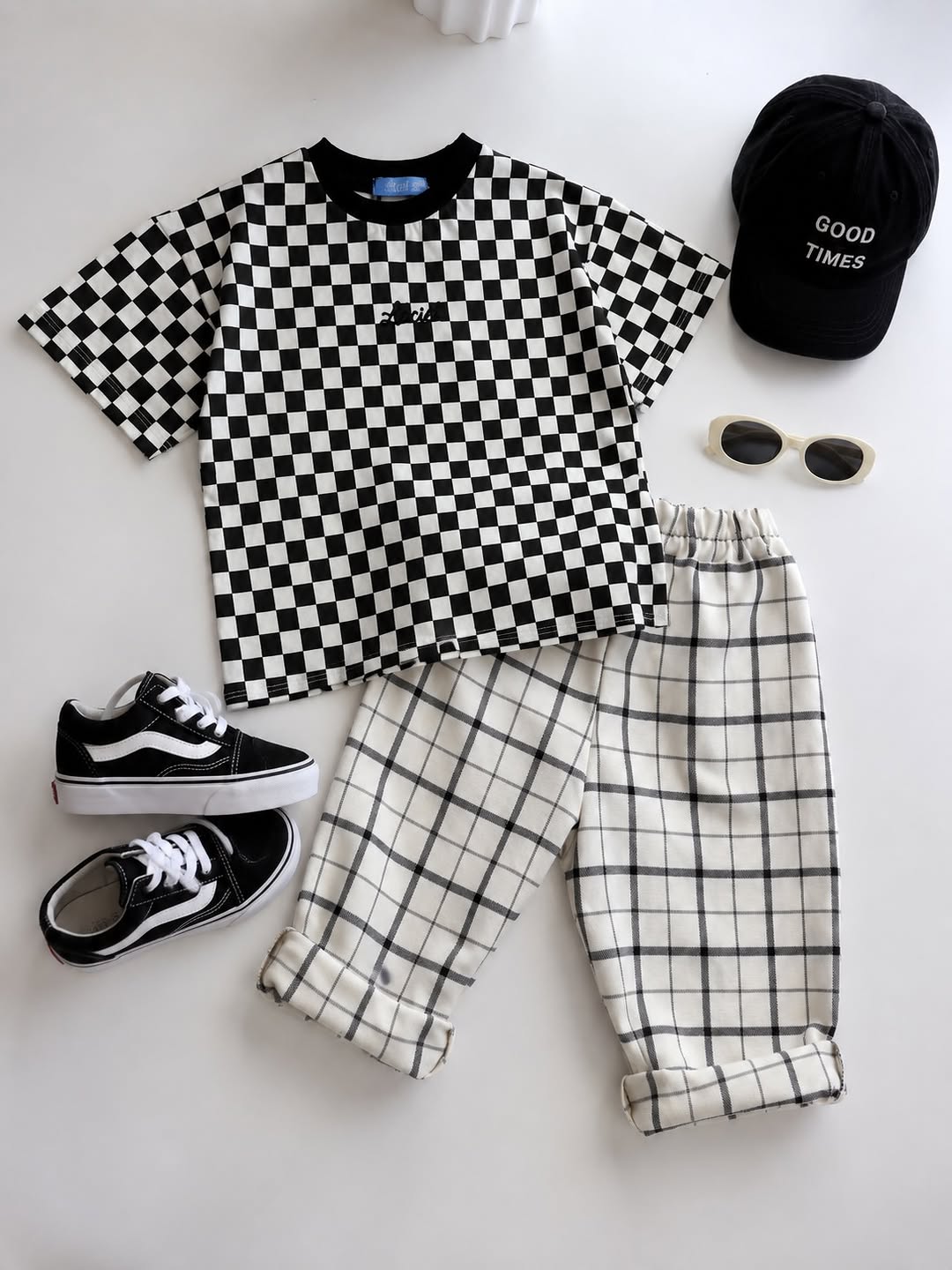 Mono Check Vibe Set
