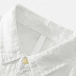 Linen Relaxed Stylish half-button Shirt