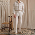 Old Money Double Pocket Linen Set