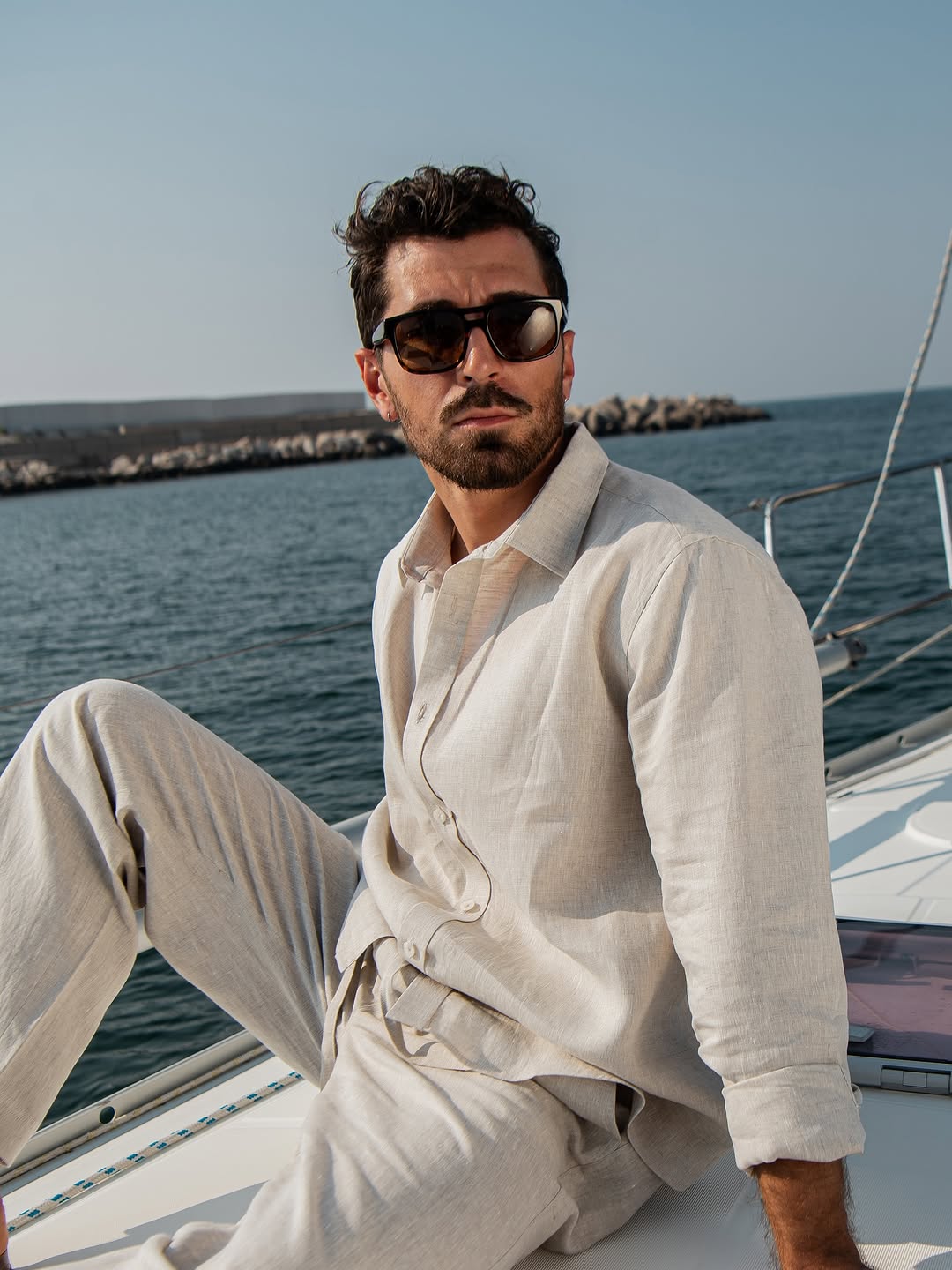 The Monaco Linen Set