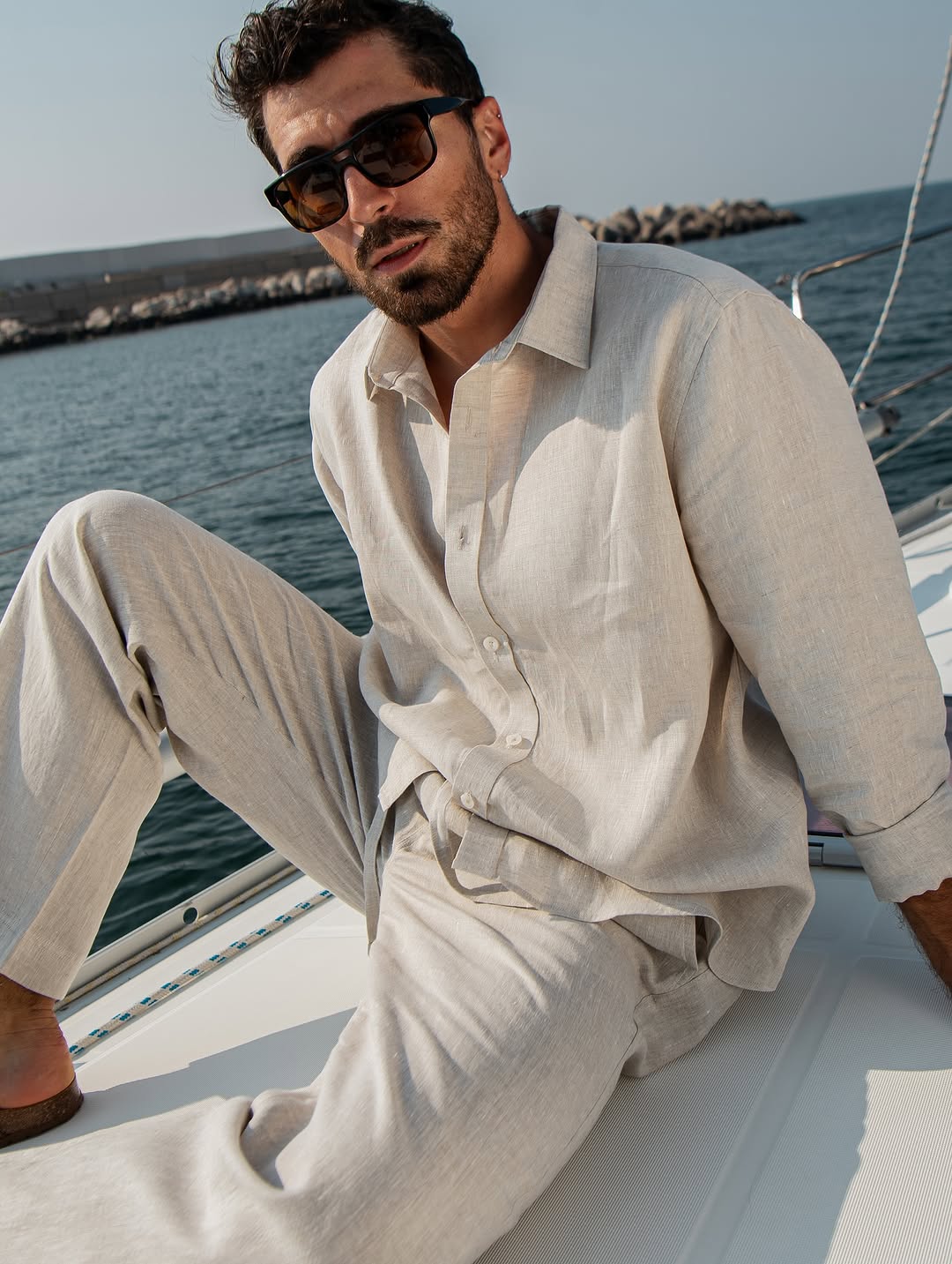 The Monaco Linen Set