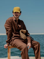 The Brown Linen Pair