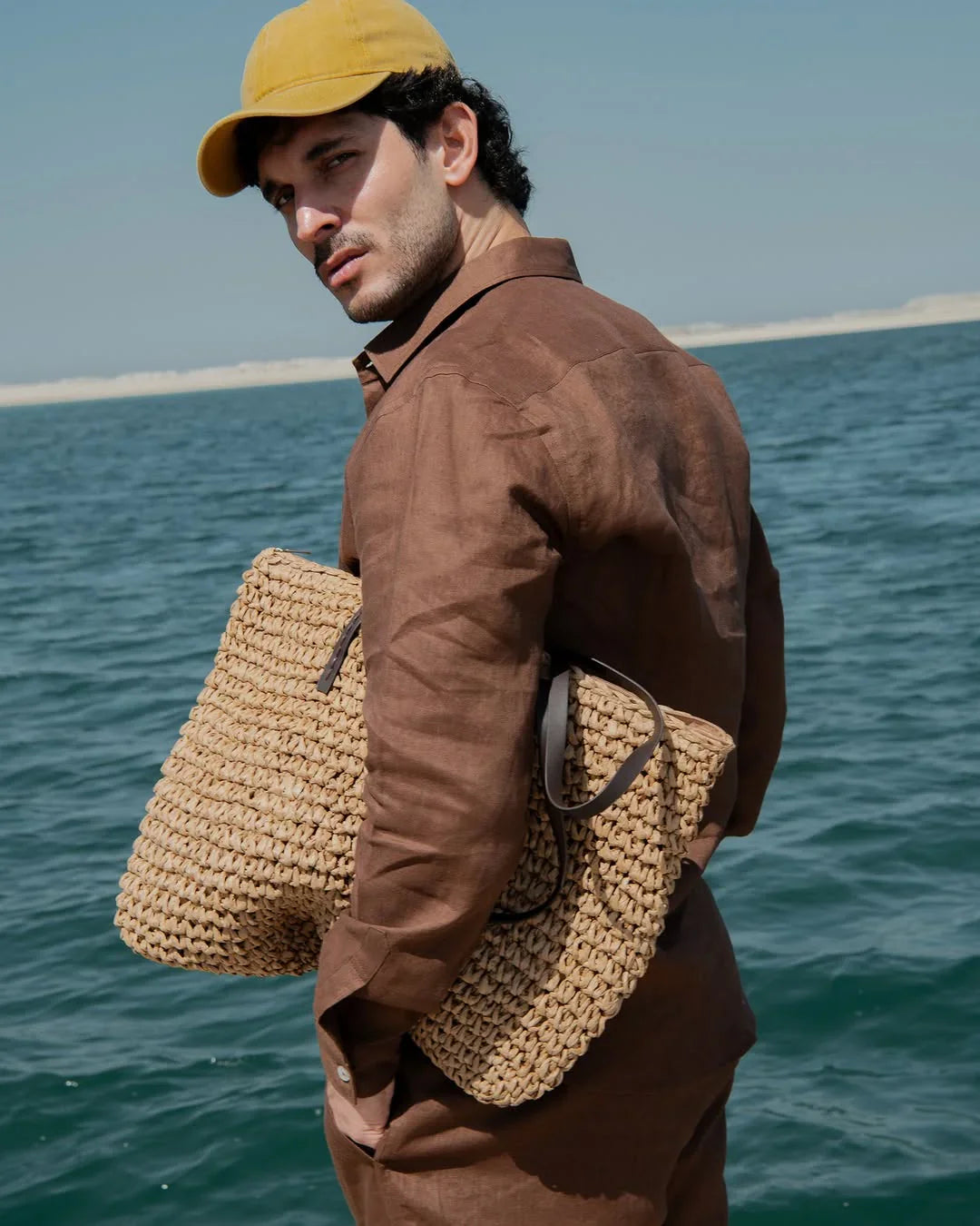 The Brown Linen Pair