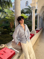 Coastal Stripe Linen Shirt