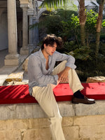 Coastal Stripe Linen Shirt