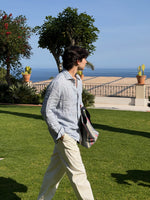 Coastal Stripe Linen Shirt
