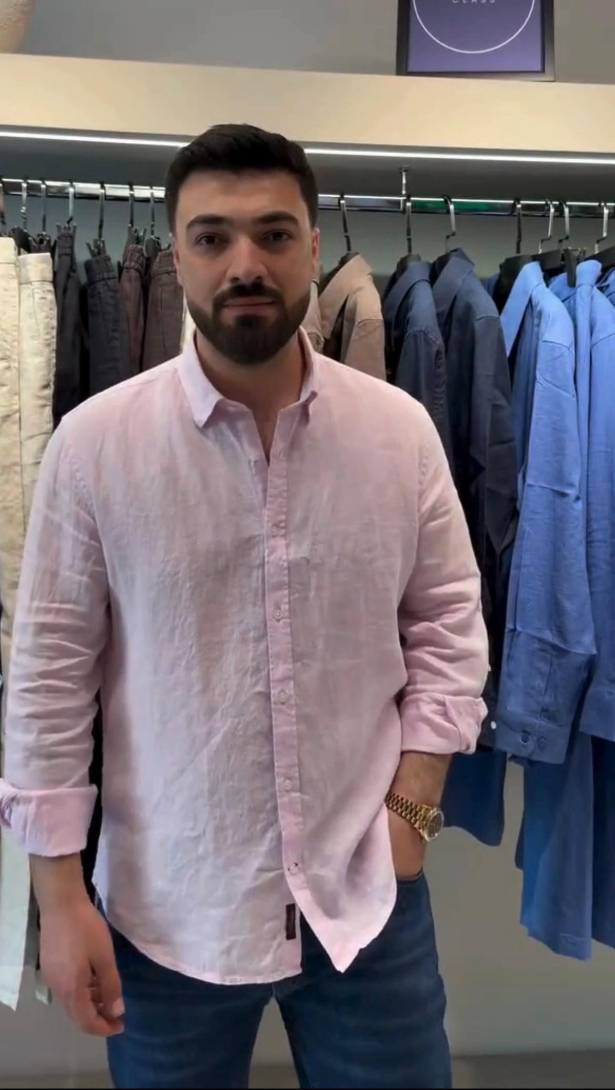 Verona Linen Classic Shirt
