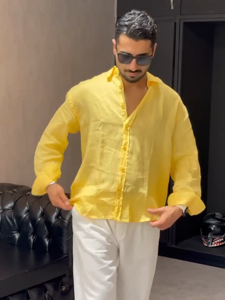 Mediterranean Linen Shirt