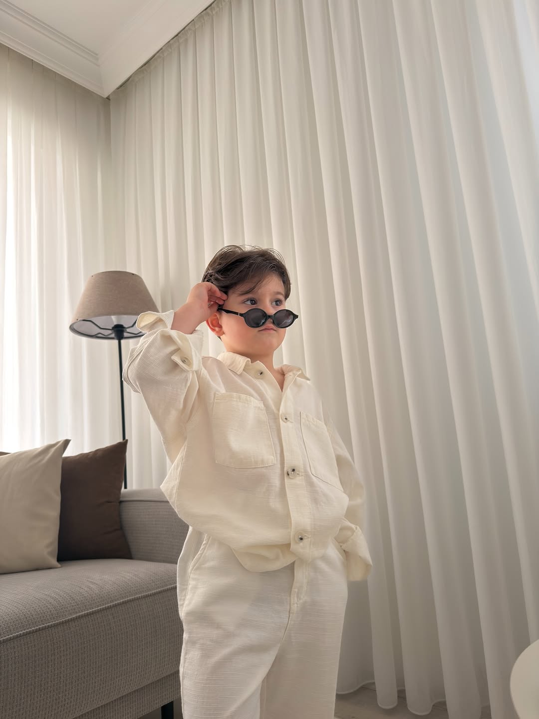 Little Riviera Linen Set