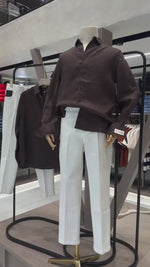 Richmond Signature Linen Set Brown & White