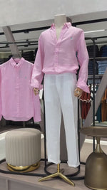 Richmond Signature Linen Set Pink & White