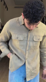 The Maverick Double Pocket Linen Shirt