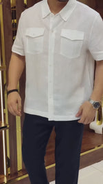 The Prestige Linen Safari Shirt